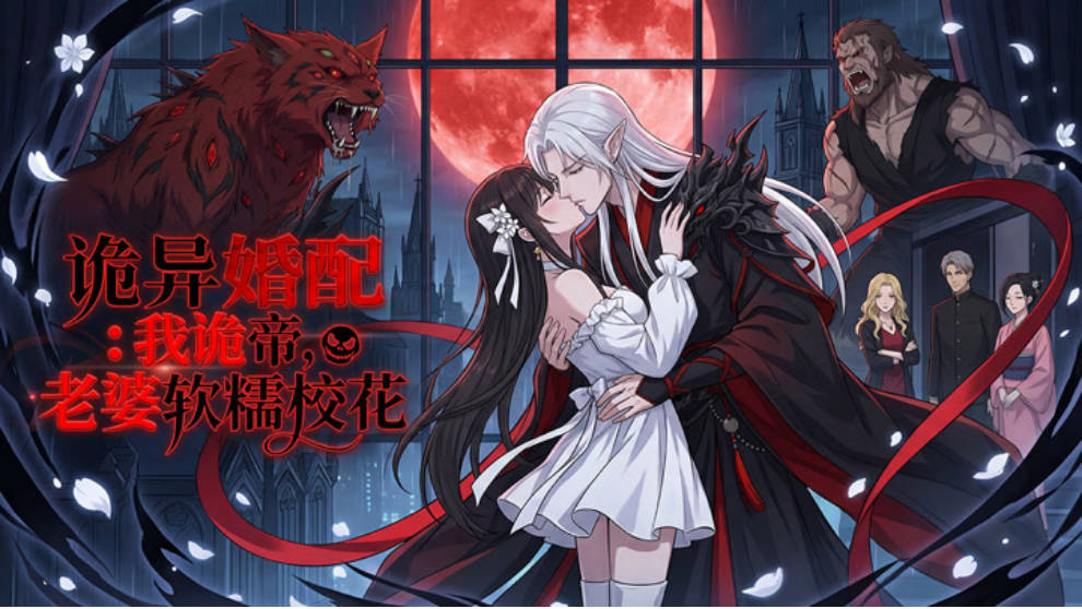 诡异婚配我诡帝老婆软糯校花   Ai漫剧