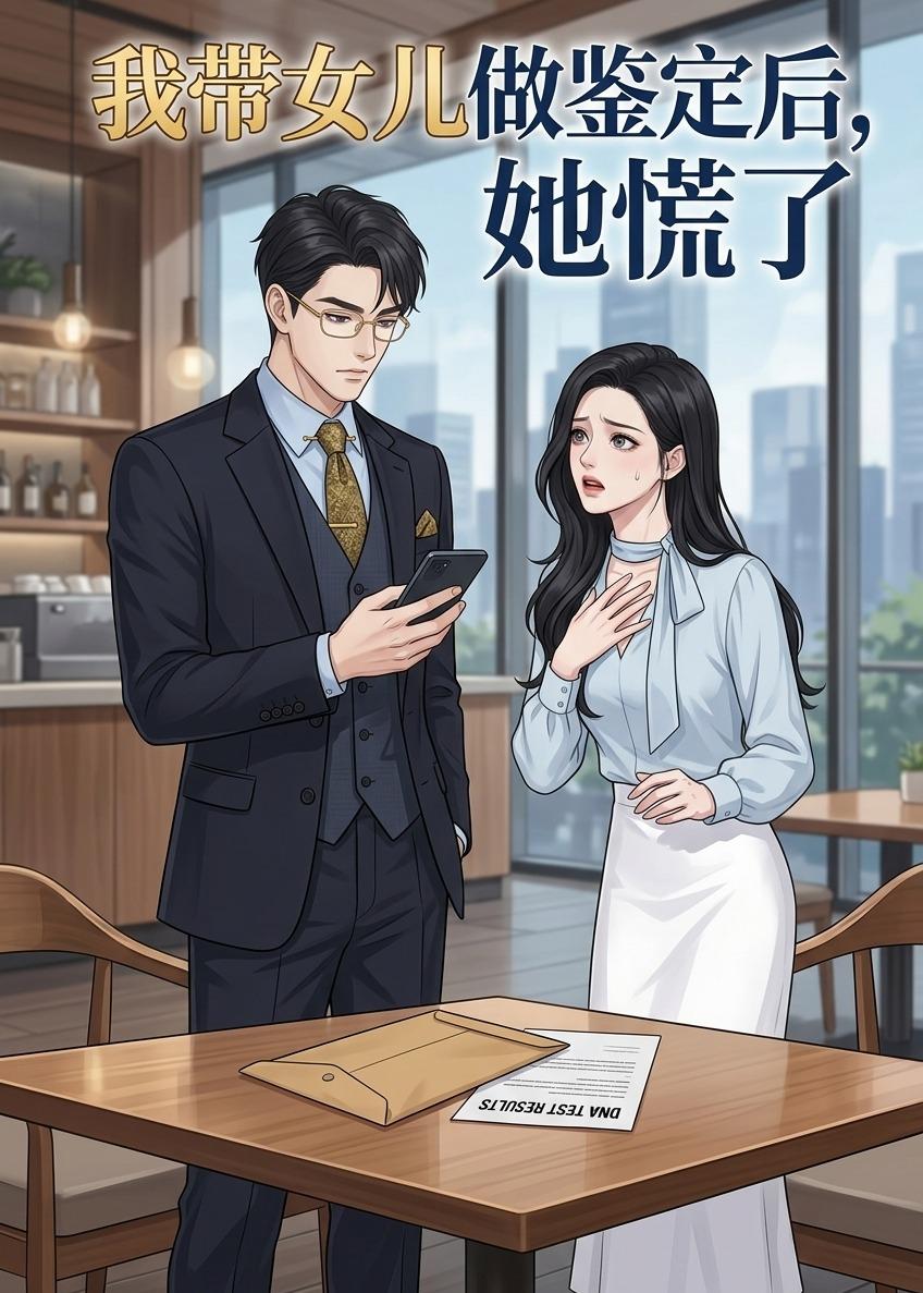 我带女儿做鉴定后，她慌了  动漫