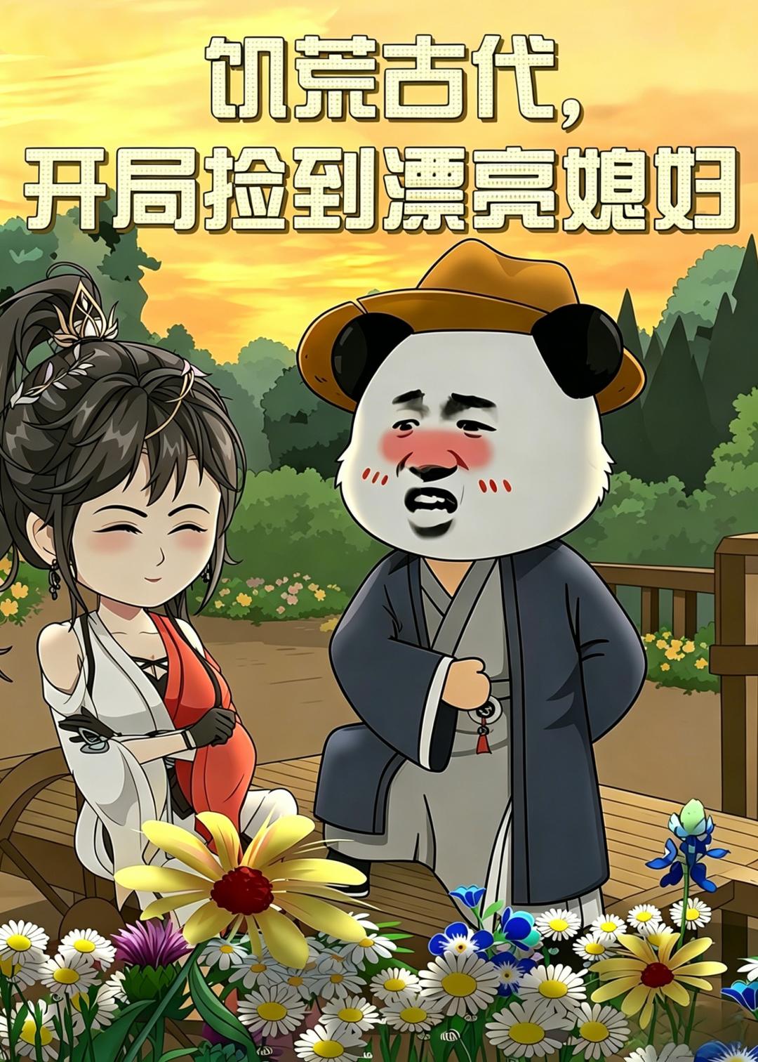 饥荒古代，开局捡到漂亮媳妇  动漫