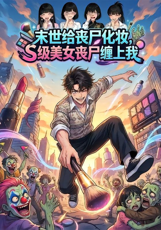 末世给丧尸化妆，S级美女丧尸缠上我  动漫