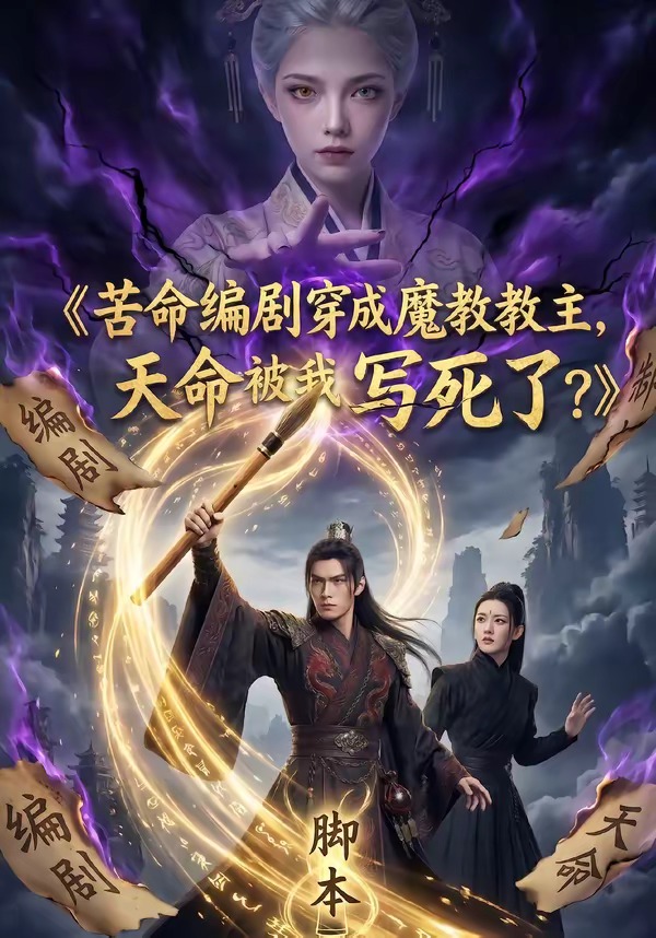苦命编剧穿成魔教教主，天命被我写死了？   Ai漫剧
