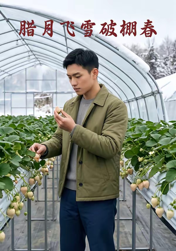 腊月飞雪破棚春   Ai