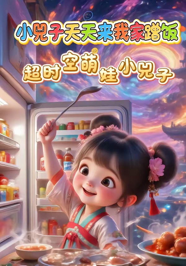 小兕子天天来我家蹭饭，超时空萌娃小兕子    Ai漫剧