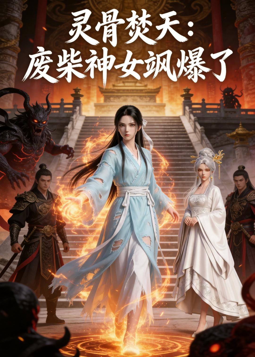 灵骨焚天：废柴神女飒爆了    Ai