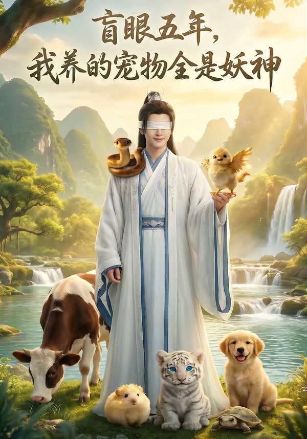 盲眼五年，我养的宠物全是妖神    Ai漫剧
