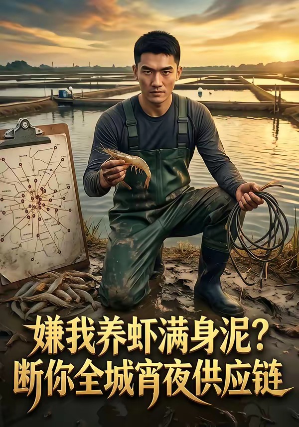 嫌我养虾满身泥？断你全城宵夜供应链    Ai漫剧