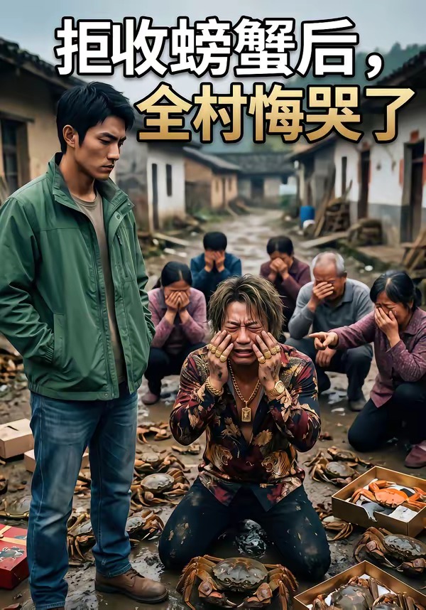 拒收螃蟹后，全村悔哭了    Ai漫剧