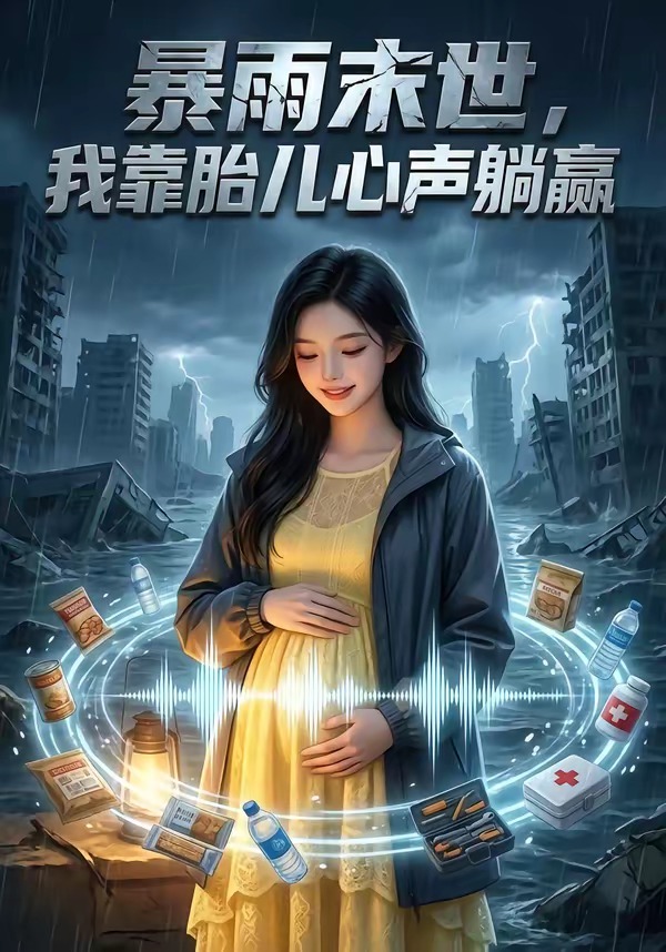 暴雨末世，我靠胎儿心声躺赢   Ai漫剧