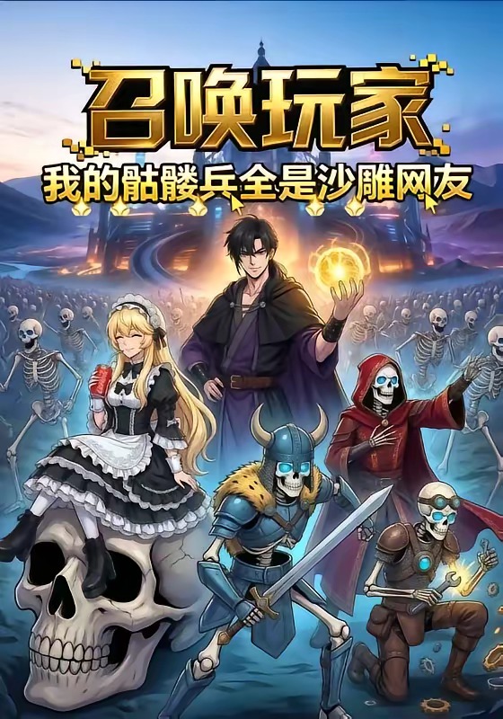 召唤玩家：我的骷髅兵全是沙雕网友     Ai漫剧