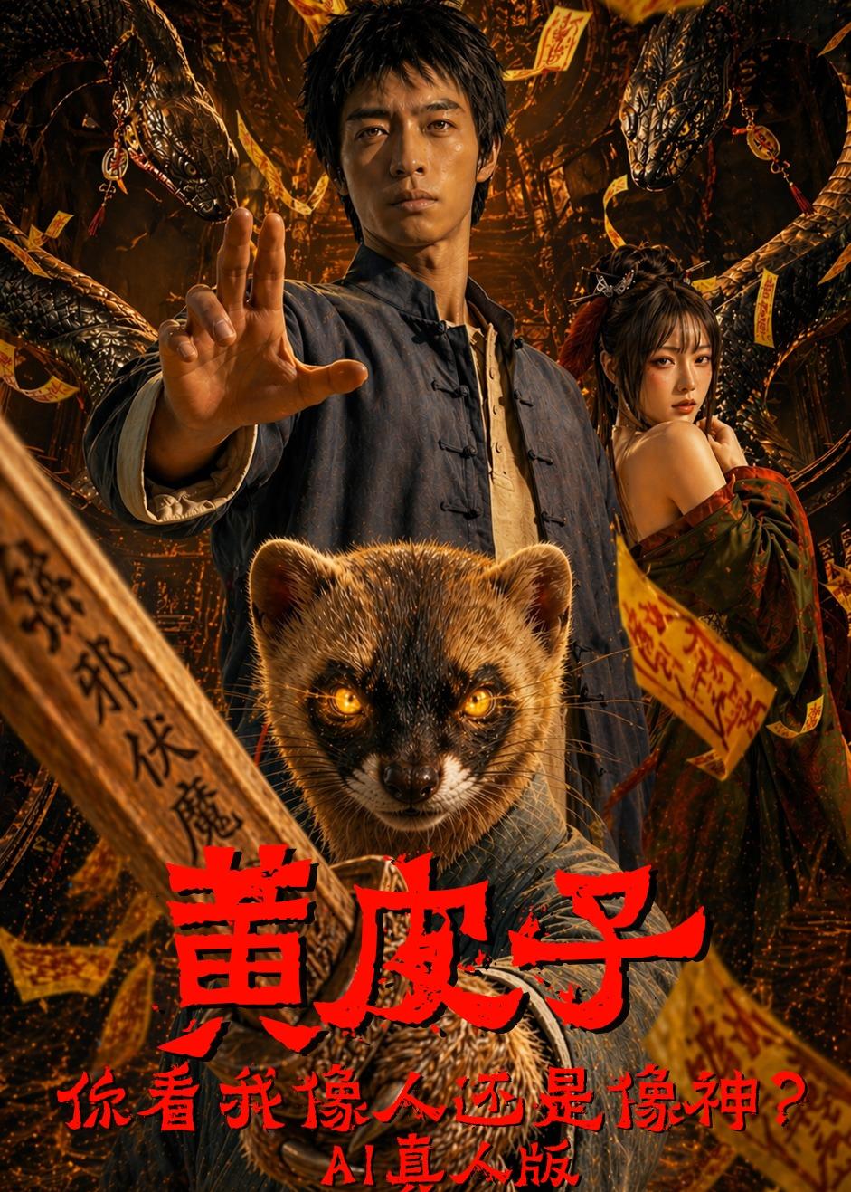 黄皮子你看我像人还是像神AI真人版    Ai