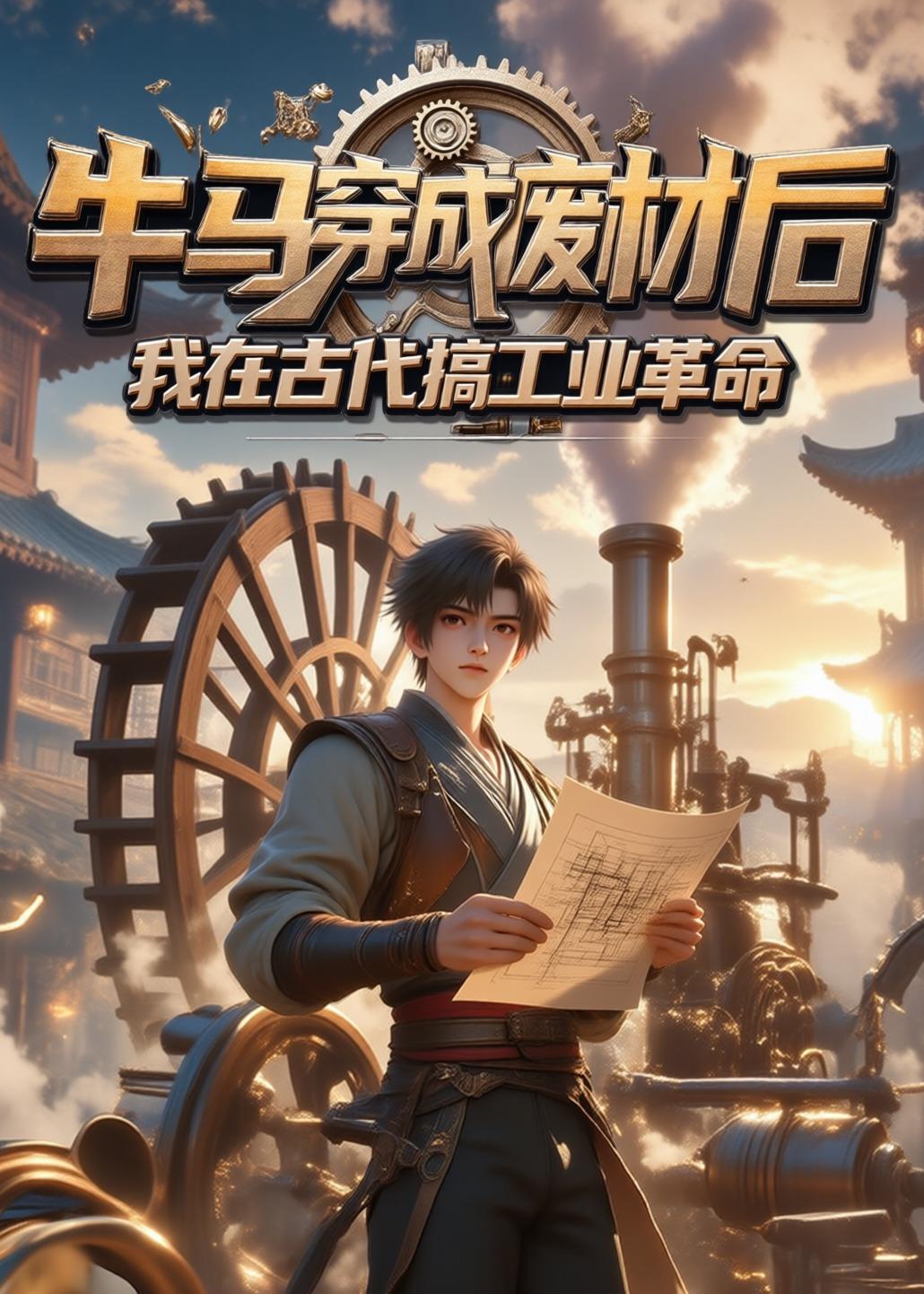 牛马穿成废材后，我在古代搞工业革命    动漫