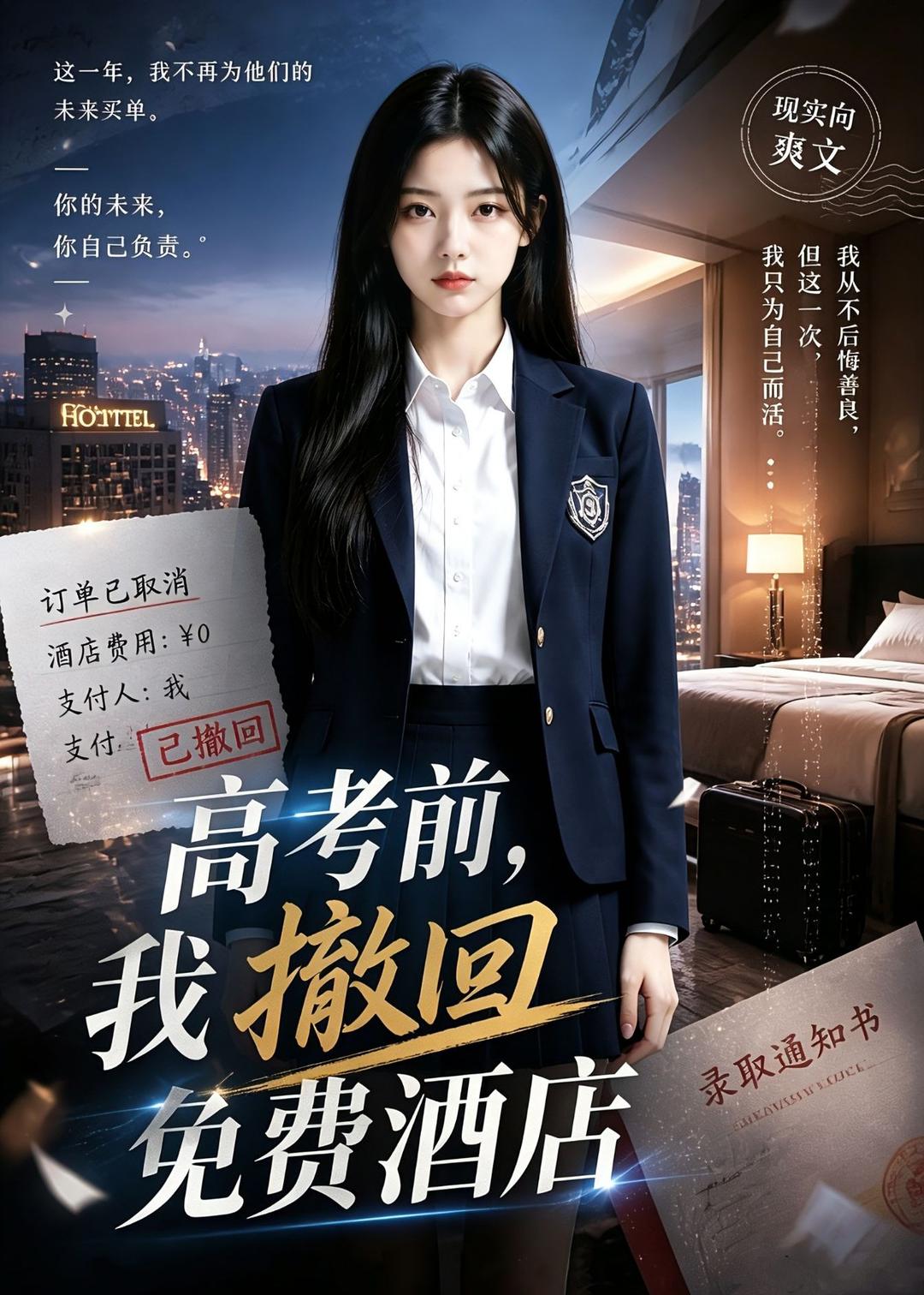 高考前，我撤回免费酒店    Ai