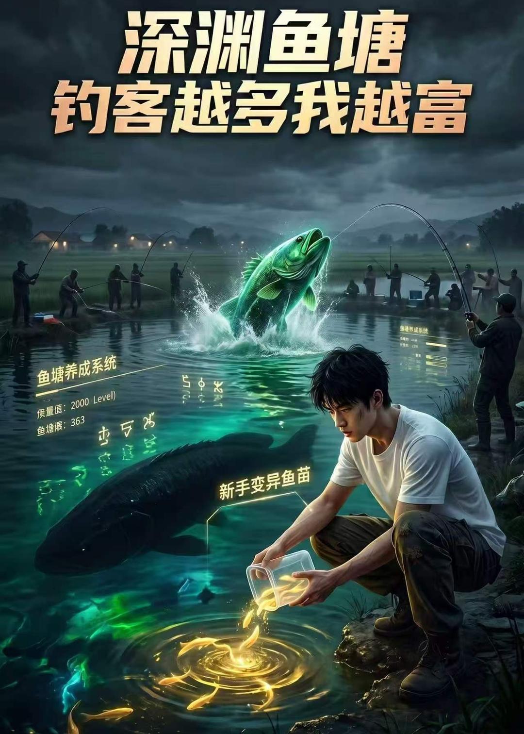 深渊鱼塘：钓客越多我越富    Ai