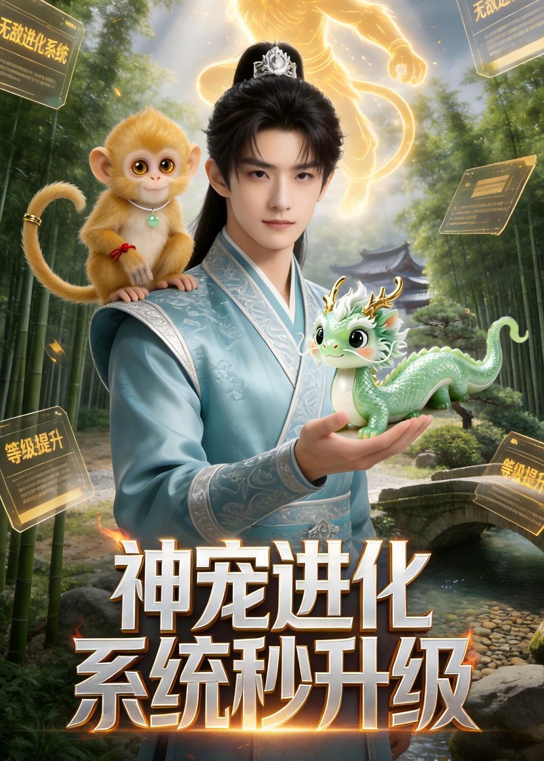 神宠进化系统，秒升级    Ai