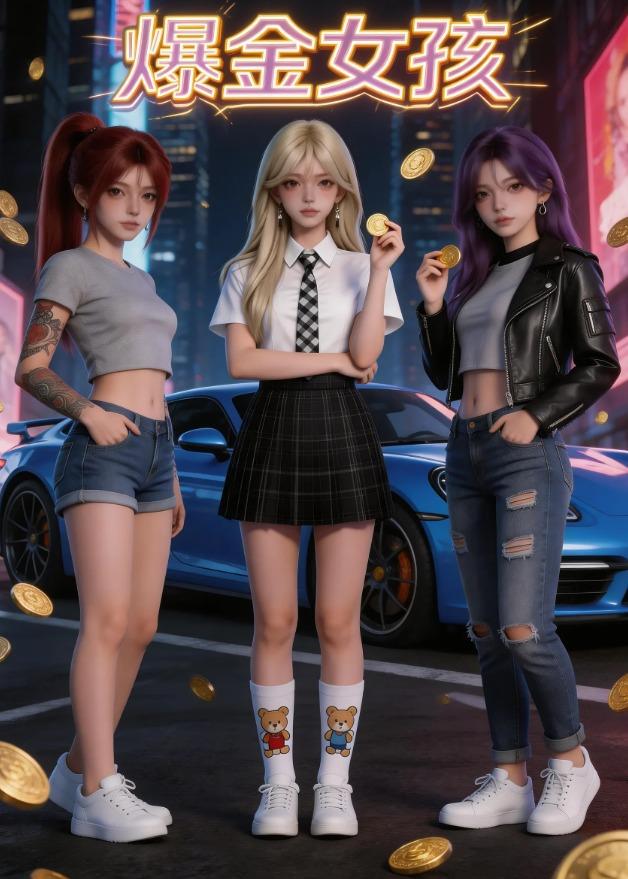 爆金女孩   Ai漫剧