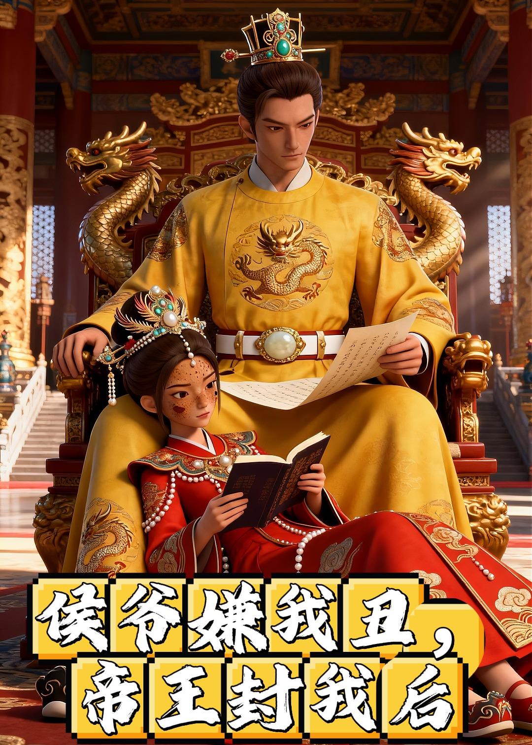 侯爷嫌我丑，帝王封我后   动漫