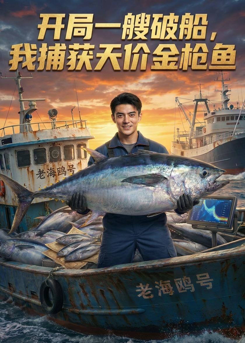 开局一艘破船，我捕获天价金枪鱼    Ai