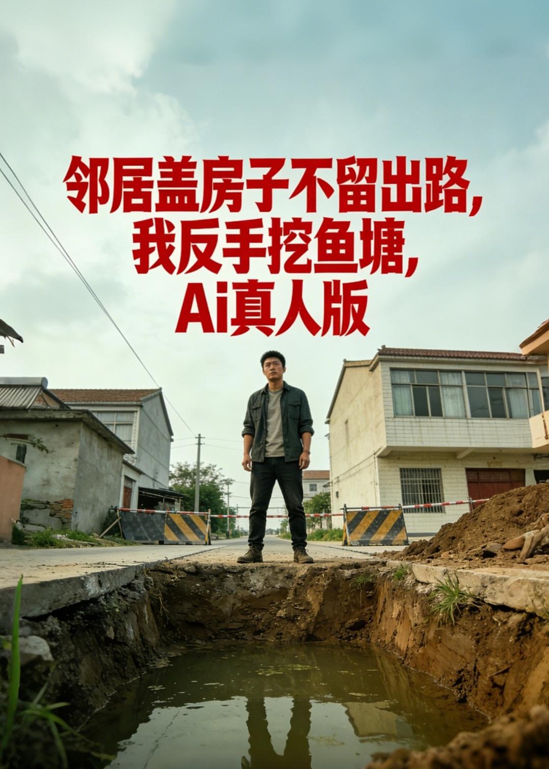 邻居盖房子不留出路我反手挖鱼塘Ai真人版   Ai