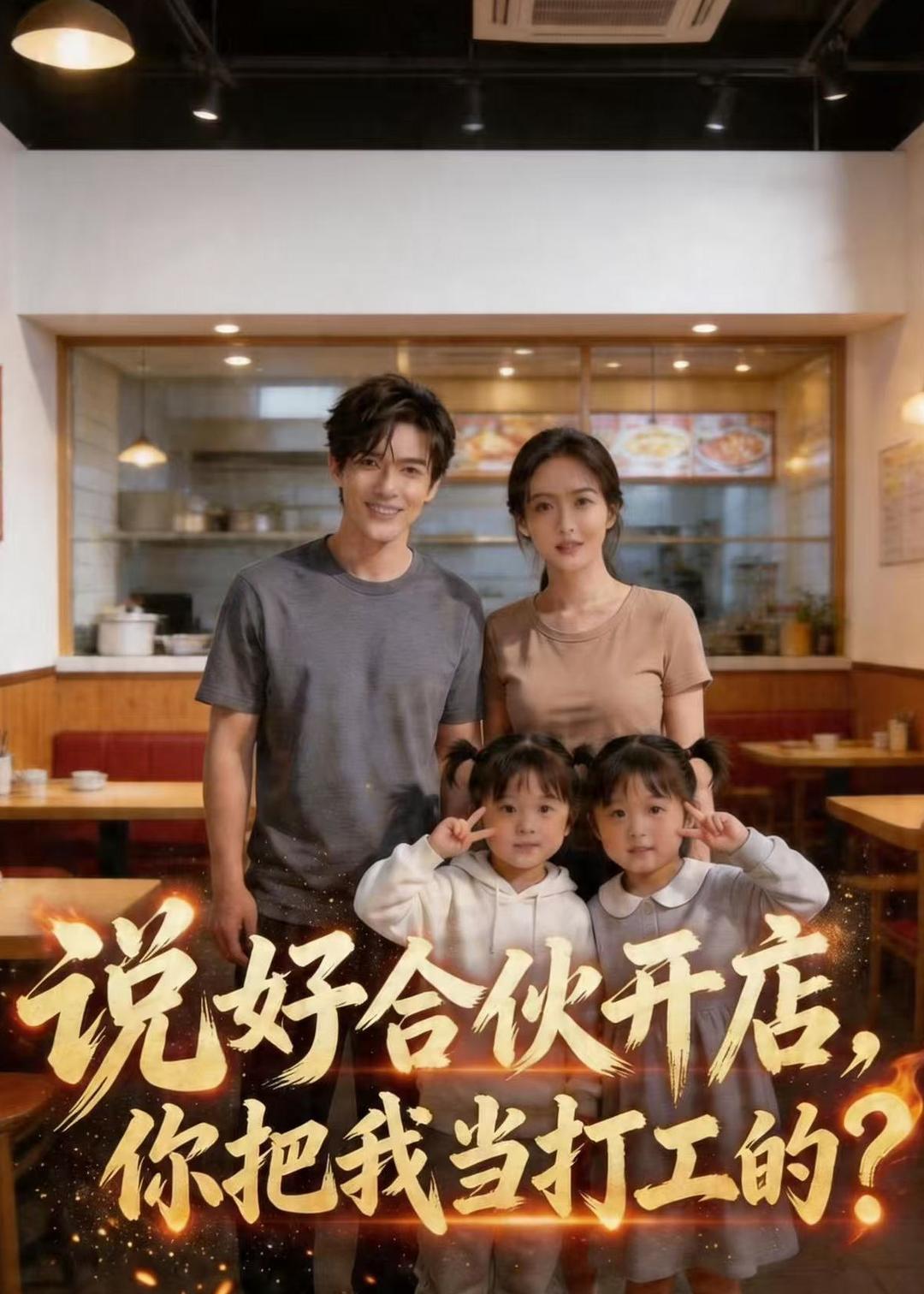 说好合伙开店，你把我当打工的？    Ai漫剧
