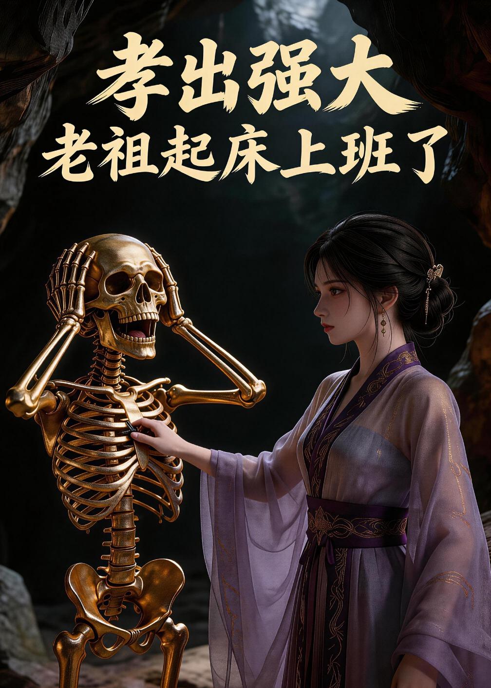 孝出强大老祖起床上班了    动漫
