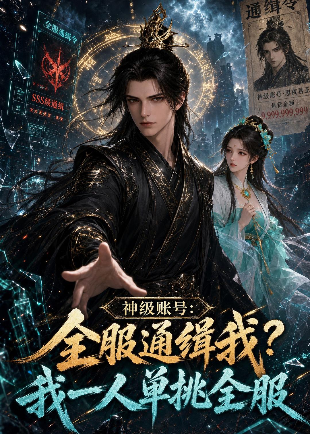 神级账号-全服通缉我-我一人单挑全服    动漫