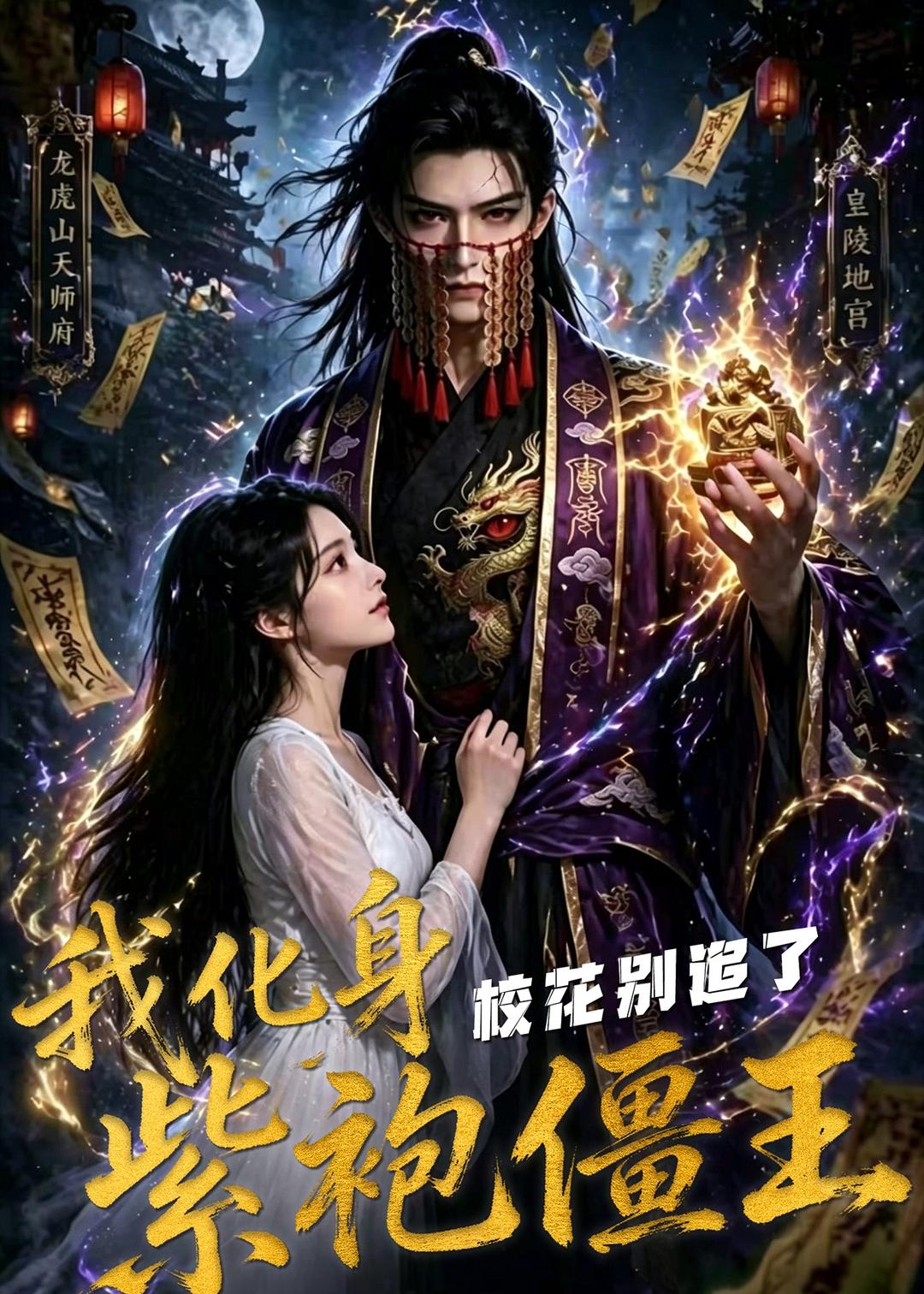 我化身紫袍僵王-校花别追了     Ai漫剧