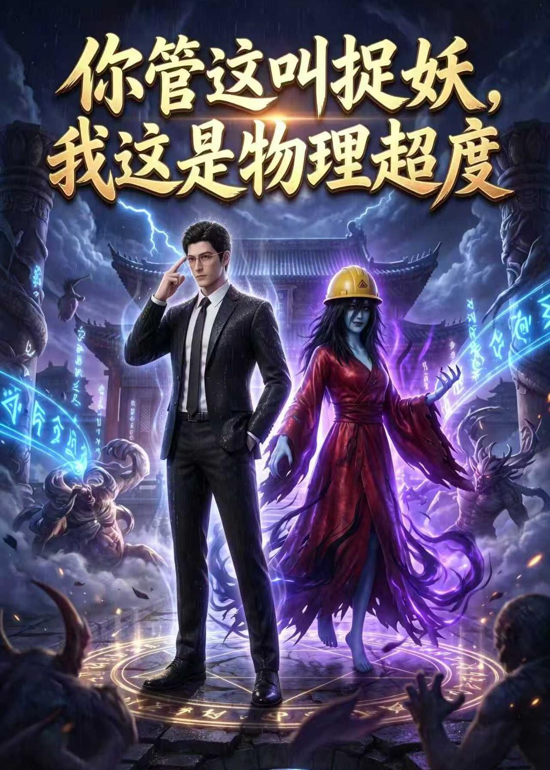 你管这叫捉妖，我这是物理超度     Ai漫剧