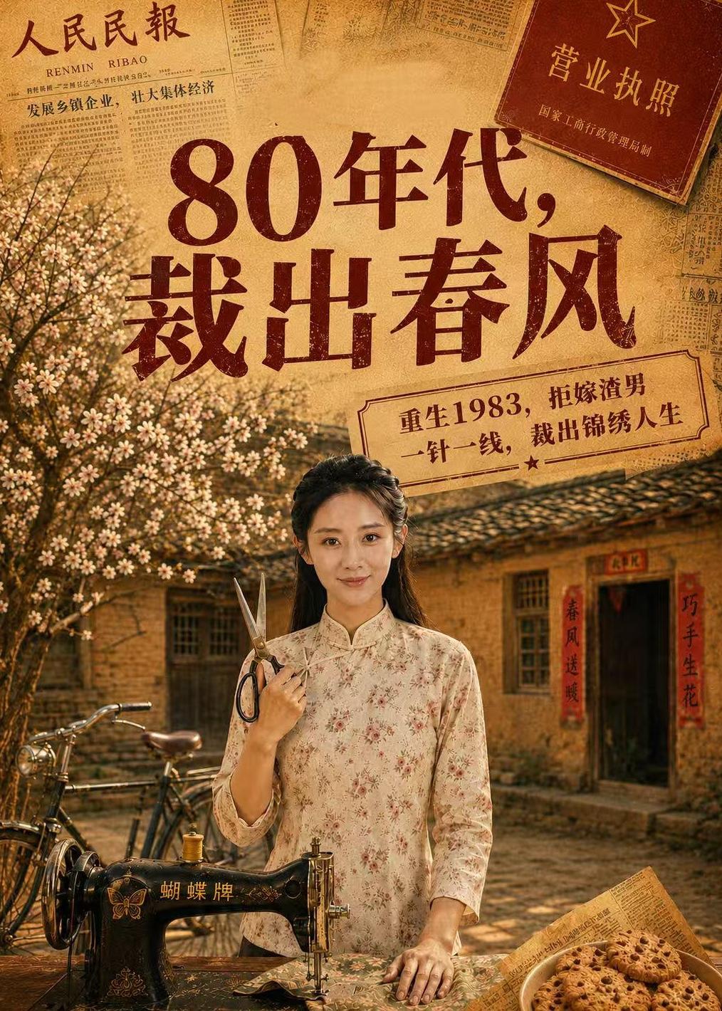 80年代，裁出春风    Ai