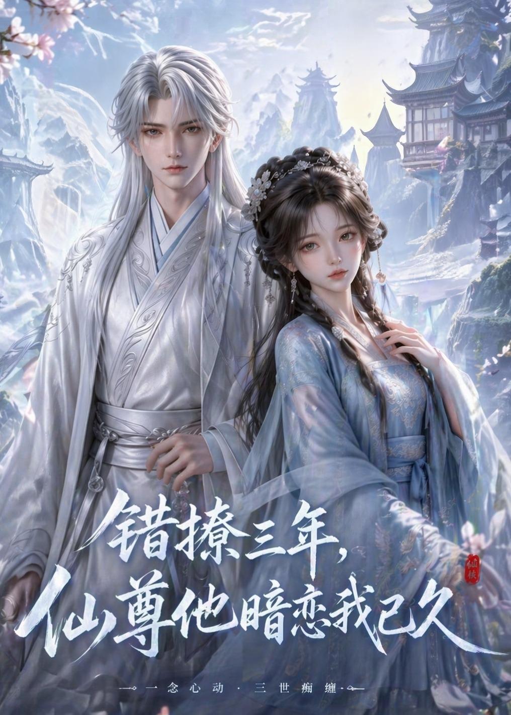 错撩三年，仙尊他暗恋我已久    Ai漫剧