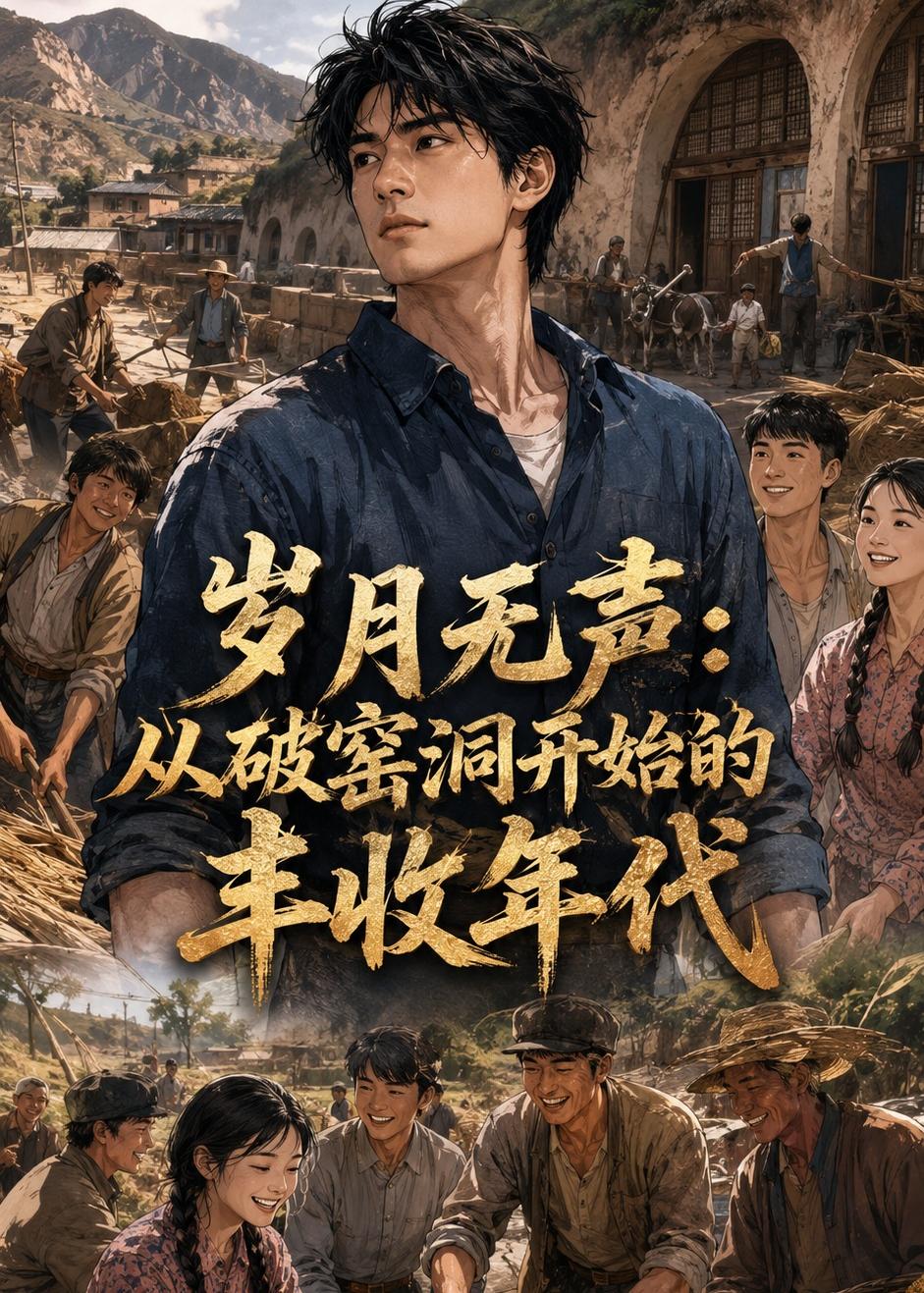 岁月无声：从破窑洞开始的丰收年代   AI