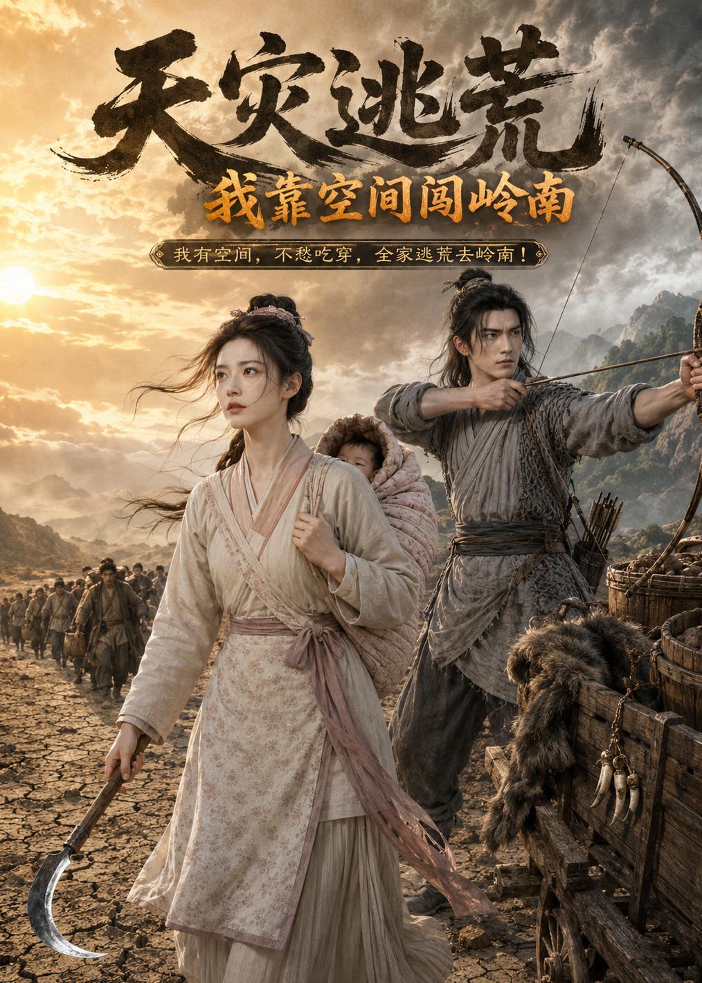 天灾逃荒：我靠空间闯岭南        AI
