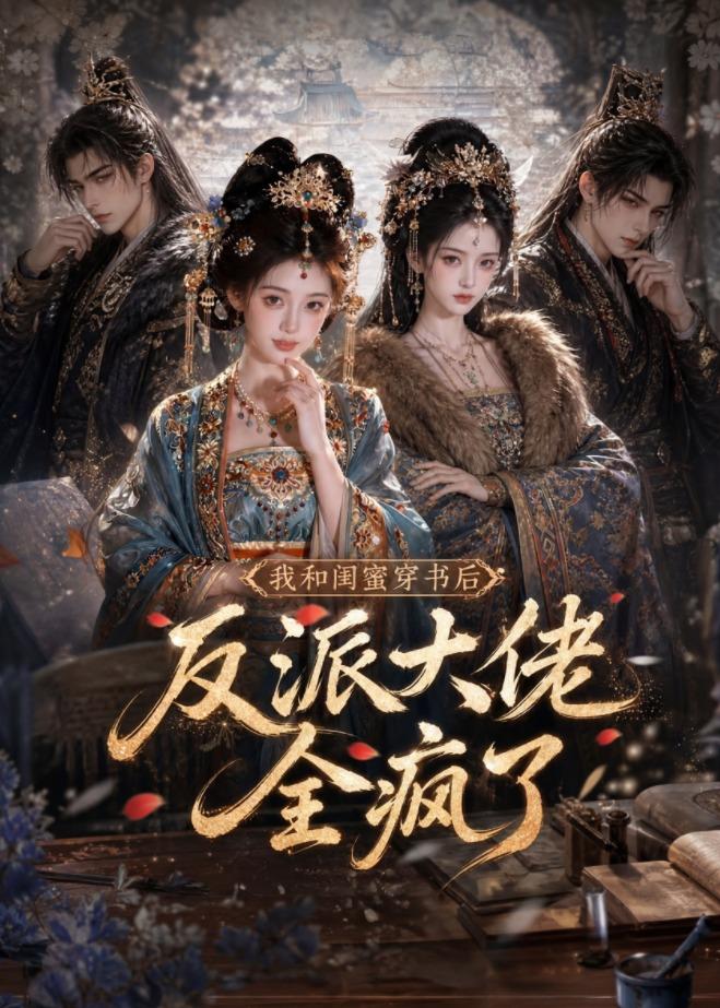 我和闺蜜穿书后，反派大佬全疯了    Ai漫剧
