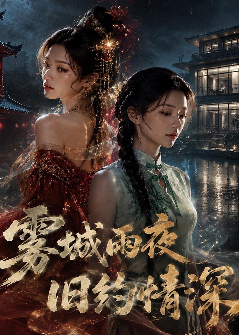 雾城雨夜旧约情深   AI