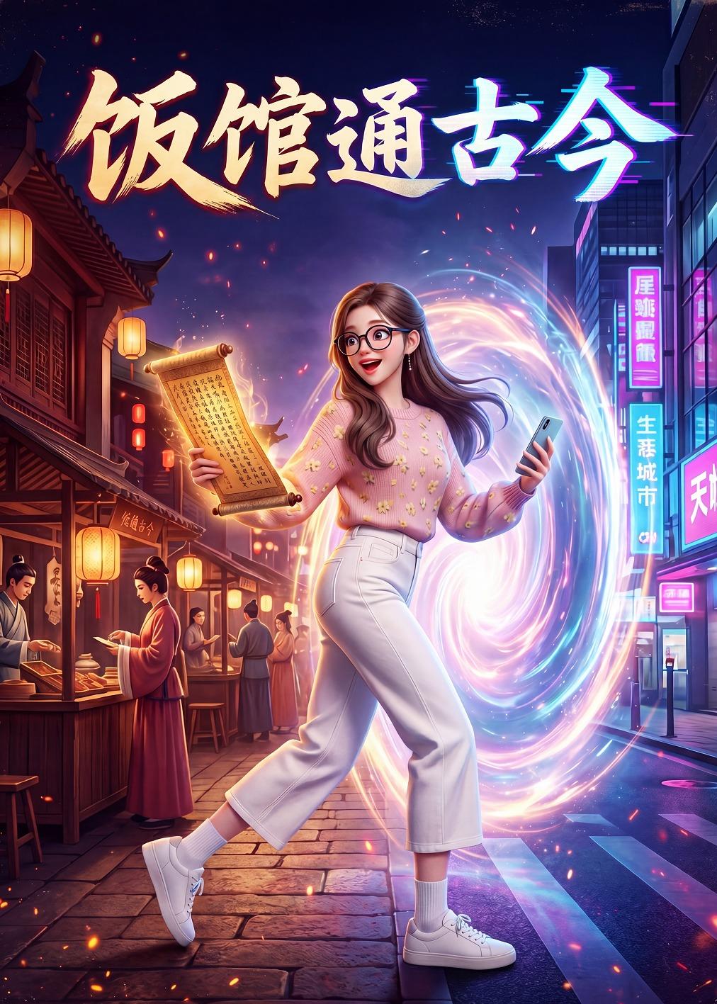 饭馆通古今    Ai漫剧