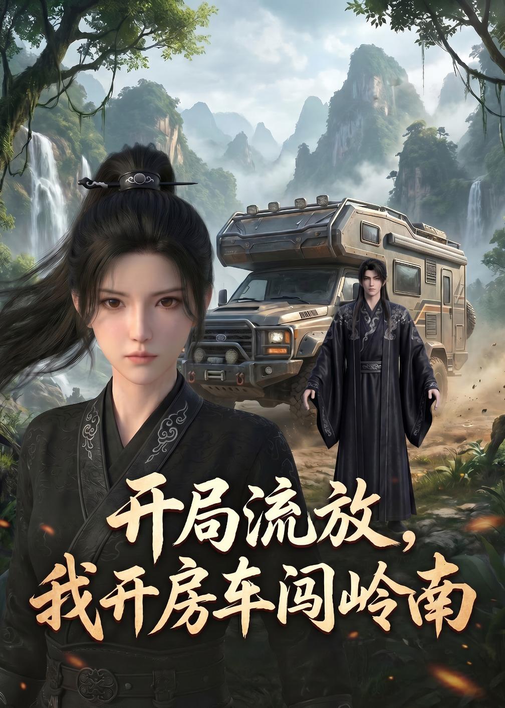 开局流放，我开房车闯岭南    Ai漫剧