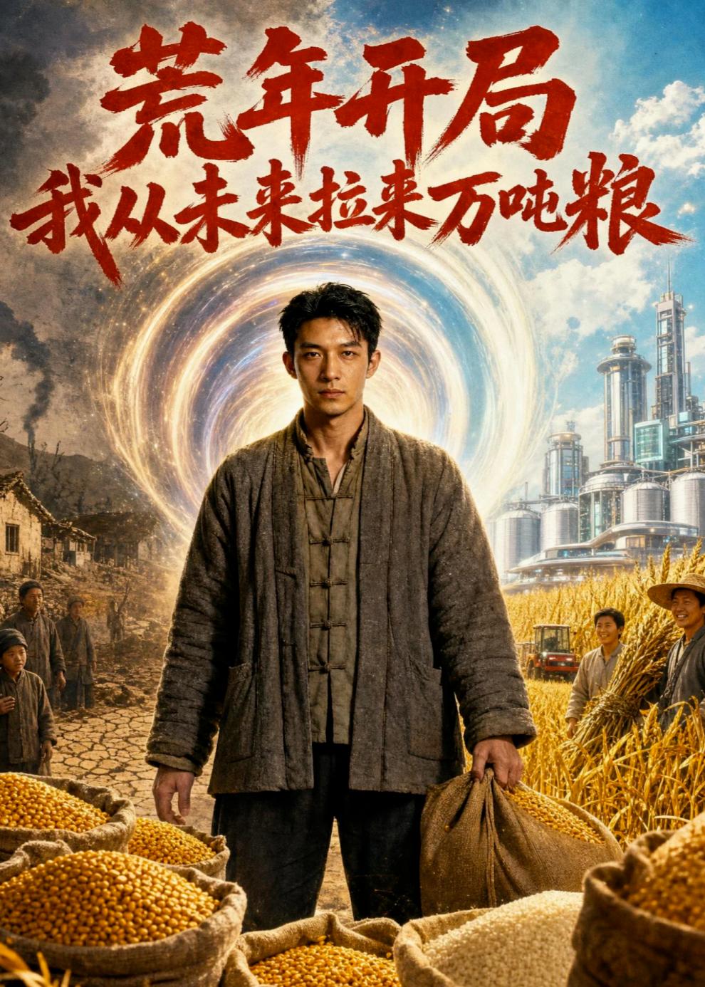 荒年开局：我从未来拉来万吨粮    AI