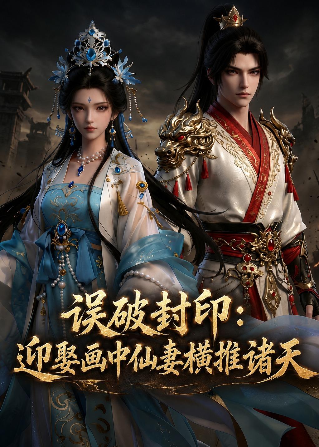 误破封印：迎娶画中仙妻横推诸天     动漫