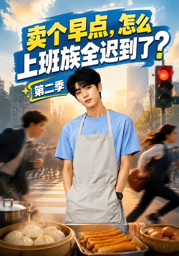 卖个早点，怎么上班族全迟到了？第二季    Ai漫剧