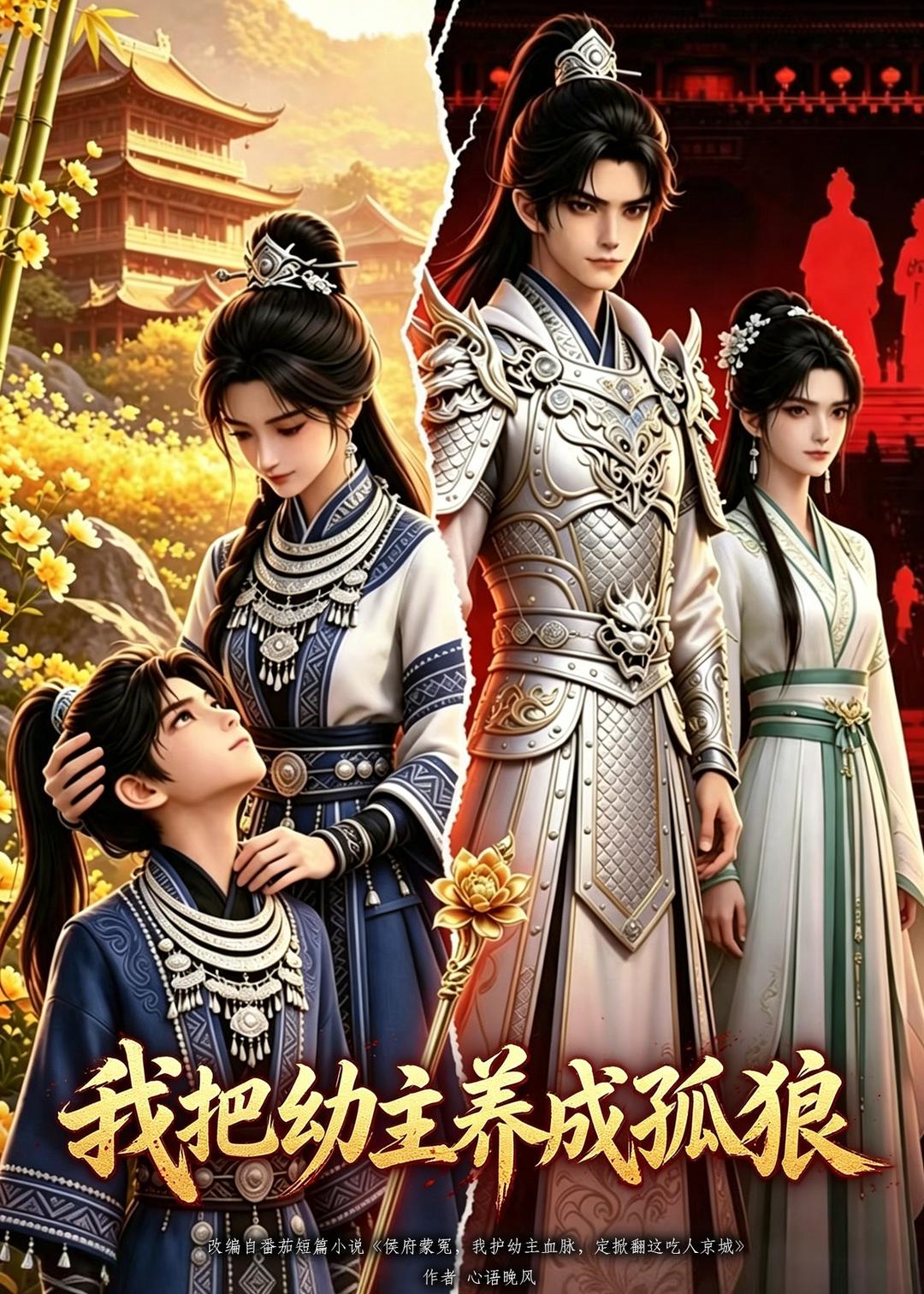 我把幼主养成孤狼    动漫